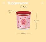 Tupperware pote mantimentos instantânea mágica aqui tem bolo edição especial para mães 4,2 litros