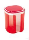 Tupperware pote visual vermelho 1.5 l Tupperware pote visual vermelho 1.5 l