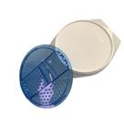 Tupperware Prática 2 Litros - Azul com Tampa Branca e Ralador