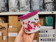 Tupperware Redondinha 500 ml Borboletas - Importada