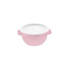 Tupperware Super Mini Instantânea 400ml Rosa Bebê com Tampa Branca