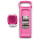 Tupperware Super Mini Ralador Rosa E Branco.
