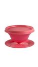 Tupperware Tacinha com Tampa 130ml - Rosa Quartzo - Armazenamento Prático
