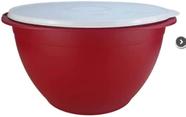 Tupperware Tigela Actualité 10 Litros Vermelha Marsala.