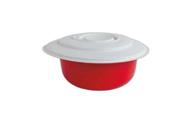 Tupperware Tigela Batedeira PRO 4 Litros - Vermelha e Branca