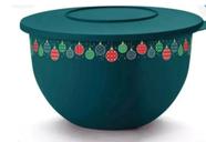 Tupperware tigela booll murano verde bolas de natal, 7 ,5 litros