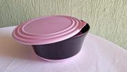 Tupperware Tigela Elegância 2,3 litros Preto e Rosa