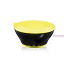 Tupperware Tigela Elegância Alta 2,3 litros Preto e Verde