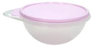 Tupperware - Tigela Mini Criativa 1,4 litros - Translúcida com tampa Rosa