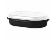 Tupperware tigela oval preta actualitê 2 litros