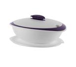 Tupperware Tigela Thermo 1,5 Litros Sem Colher - Beringela e Branco