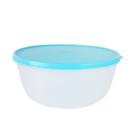 Tupperware Tigela Visual 4 Litros - Transparente com Tampa Azul Bebê