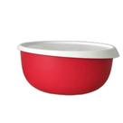 Tupperware Toque Mágico 4,3 Litros - Vermelho com Tampa Branca