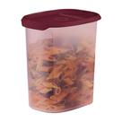 Tupperware Toque + Touch Fresh Oval 1,8 litro Translúcido - Tampa Marsala