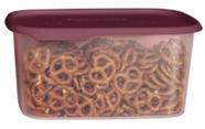 Tupperware Toque + Touch Fresh Retangular 2,85 litros Translúcido - Tampa Marsala