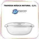 Tupperware Travessa Mágica Plus Policarbonato - 2,5 l