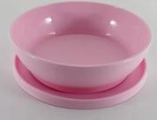 Tupperware Travessa Zen Line Redonda 520ml Rosa