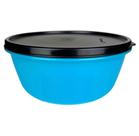 Tupperware visual tigela azul tampa preta 1,5l Tupperware visual tigela azul tampa preta 1,5l