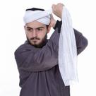 Turbante Árabe Keffiyeh Imamah Yashmagh Headband Muçulmano 350cm