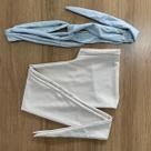 Turbante Bege e Tiara de Argolas na cor desejada