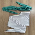 Turbante Bege e Tiara de Argolas na cor desejada