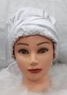 Turbante Branco com Amarração