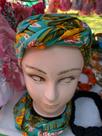Turbante colorido adulto