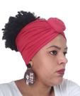 Turbante flor 2 em 1 estiloso