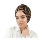 Turbante Hijab Com Estampa Floral, Boné Elástico Para Quimioterapia, Lenço Para Mulheres Muçulmanas