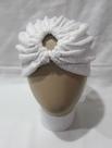 Turbante Para Bebês - Turbante Branco