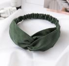 Turbante Verde Musgo / Turbante Mostarda