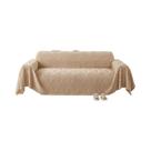 Turfed velo velo jacquard engrossar sofá toalha universal para sala de estar sofá cama cobertor fofo
