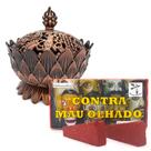 Turíbulo Defumador Chama Freguês Defumador C/ 20 Tabletes