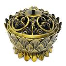 Turíbulo Sacro Defumador Divino De Mesa Metal Pequeno 10cm