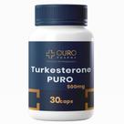 Turkesterone PURO 500mg Extrato Seco 100 Natural 60 Cápsulas Ouro Pharma