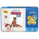 Turma da Mônica Baby Fralda Descartável - Tam XXG - 16 Fraldas