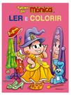 Turma da mônica ler e colorir - capa mônica