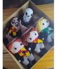 Turma Kit Harry Potter Em Amigurum Crochê - 04 Personagens