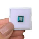 Turmalina Azul Baguete Retangular 1,68ct