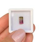 Turmalina Bicolor Baguete Retangular 1,30ct (1)
