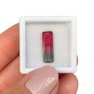 Turmalina Bicolor Baguete Retangular 2,67ct