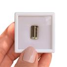 Turmalina Bicolor Baguete Retangular 6,28ct