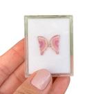 Turmalina Bicolor Placa Borboleta Par 2,80ct Turmalina Bicolor Placa Borboleta Par 2,80ct