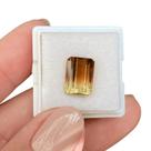 Turmalina Bicolor Retangular 4,43ct
