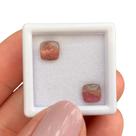 Turmalina Bicolor Rosa Antique Par 1,94ct Turmalina Bicolor Rosa Antique Par 1,94ct