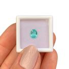 Turmalina Paraíba Azul Piscina Neon Oval 0,68ct