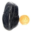 Turmalina Preta Pedra Natural Rolado Para Proteção 45mm 70g Turmalina Preta Pedra Natural Rolado Para Proteção 45mm 70g