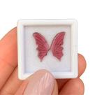 Turmalina Rosa Placa Par Borboleta 2,83ct Turmalina Rosa Placa Par Borboleta 2,83ct