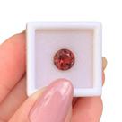 Turmalina Rubelita Brilhante ø8,3mm 2,52ct (2)