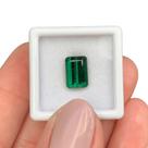 Turmalina Verde Azulada Baguete 3,35ct